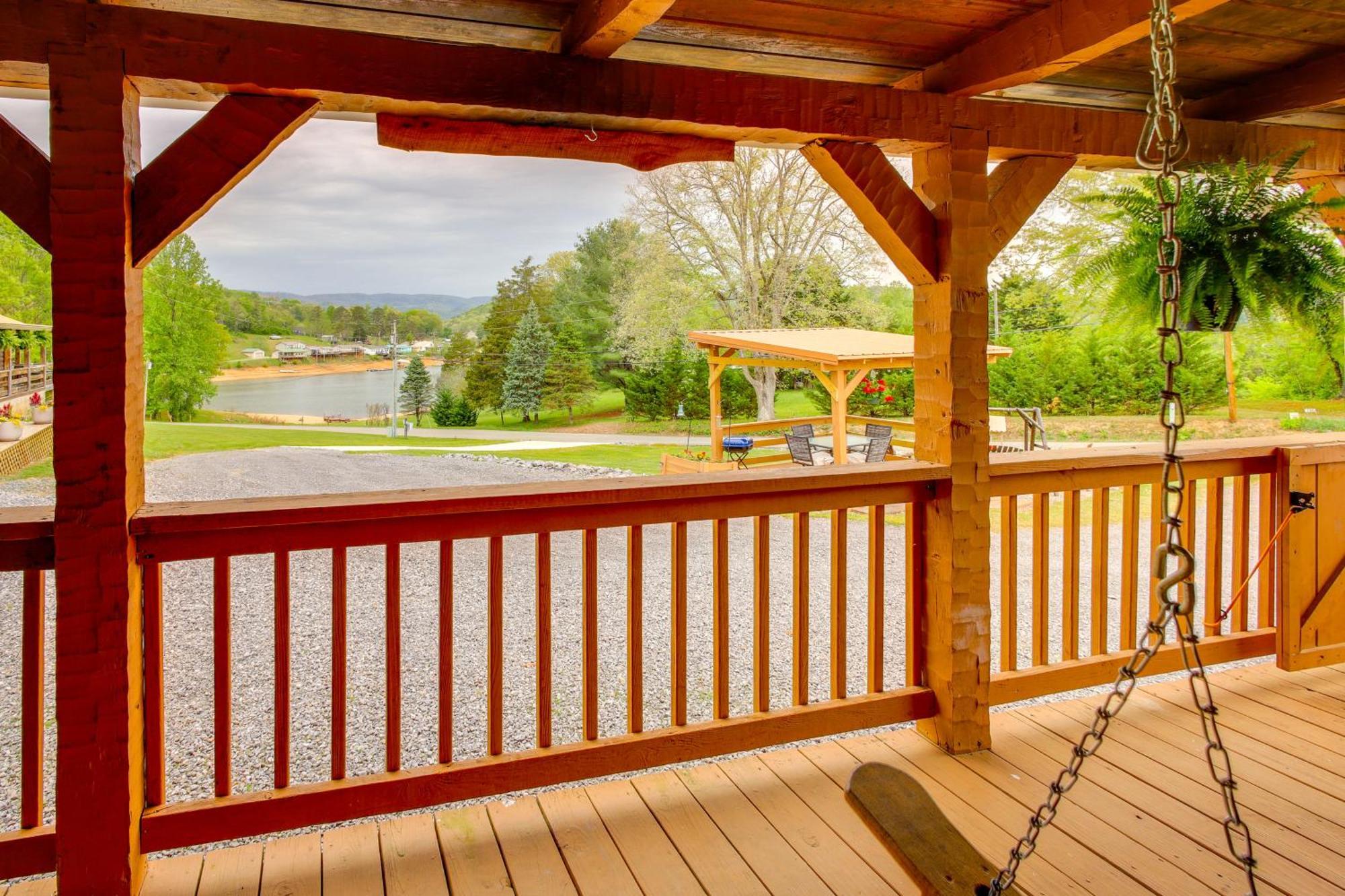 Rivers View - Cherokee Lake Cabin With Fire Pit! Bean Station Екстериор снимка