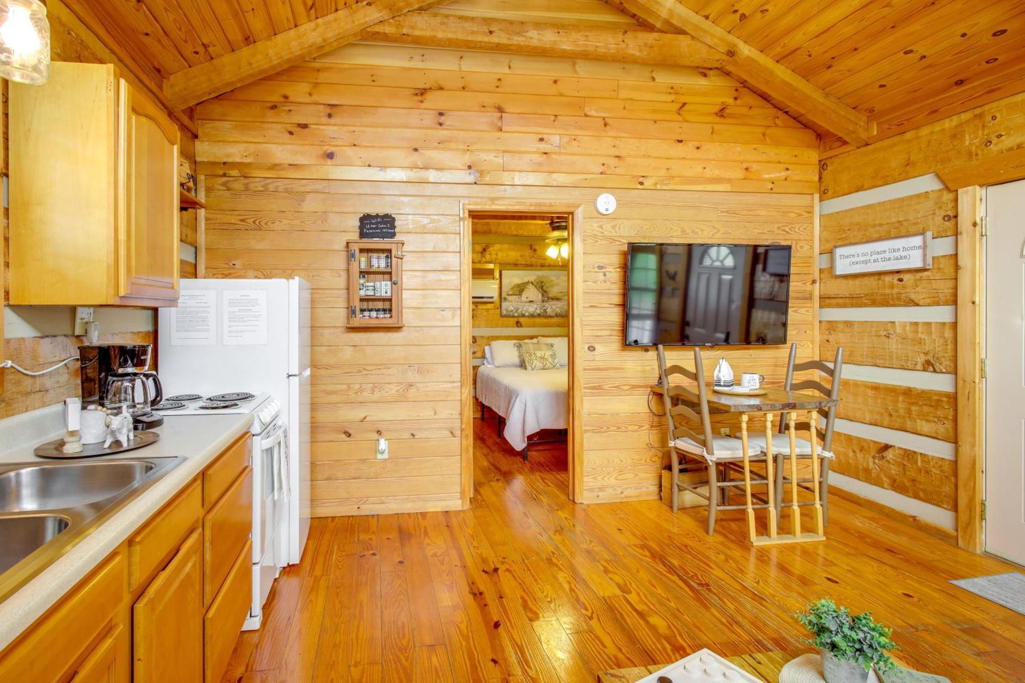 Rivers View - Cherokee Lake Cabin With Fire Pit! Bean Station Екстериор снимка