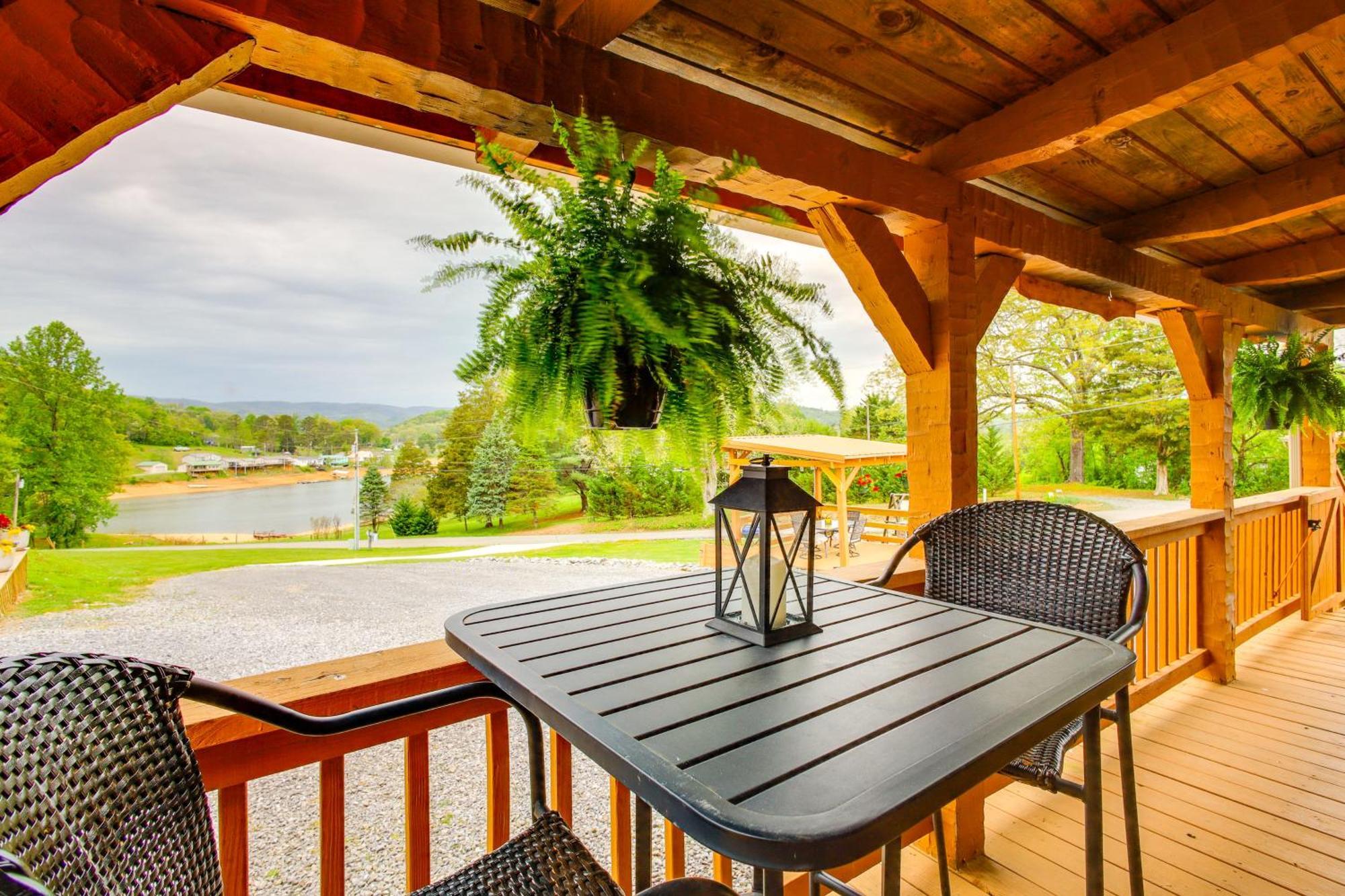 Rivers View - Cherokee Lake Cabin With Fire Pit! Bean Station Екстериор снимка